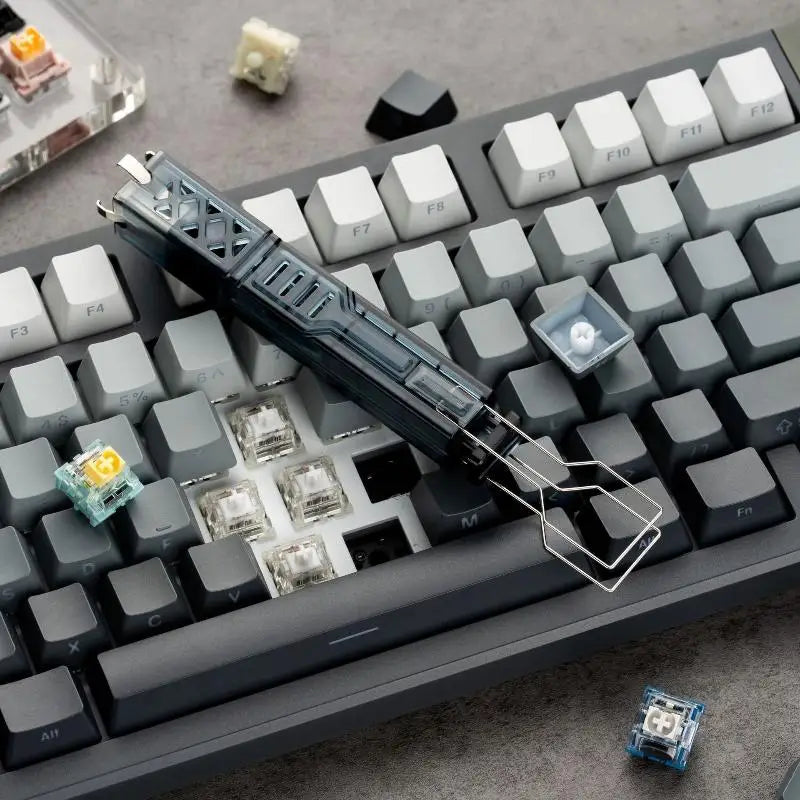 2-in-1 Keycap Puller & Switch Opener – Metal Keyboard Tool Kit Keyboard Tool Kit Babs