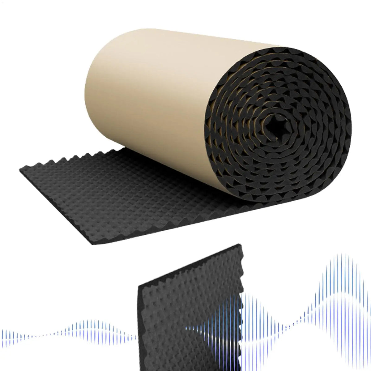 Self-Adhesive Acoustic Sound Panels – Car & Studio Dampening Acoustic Sound Panels Babs