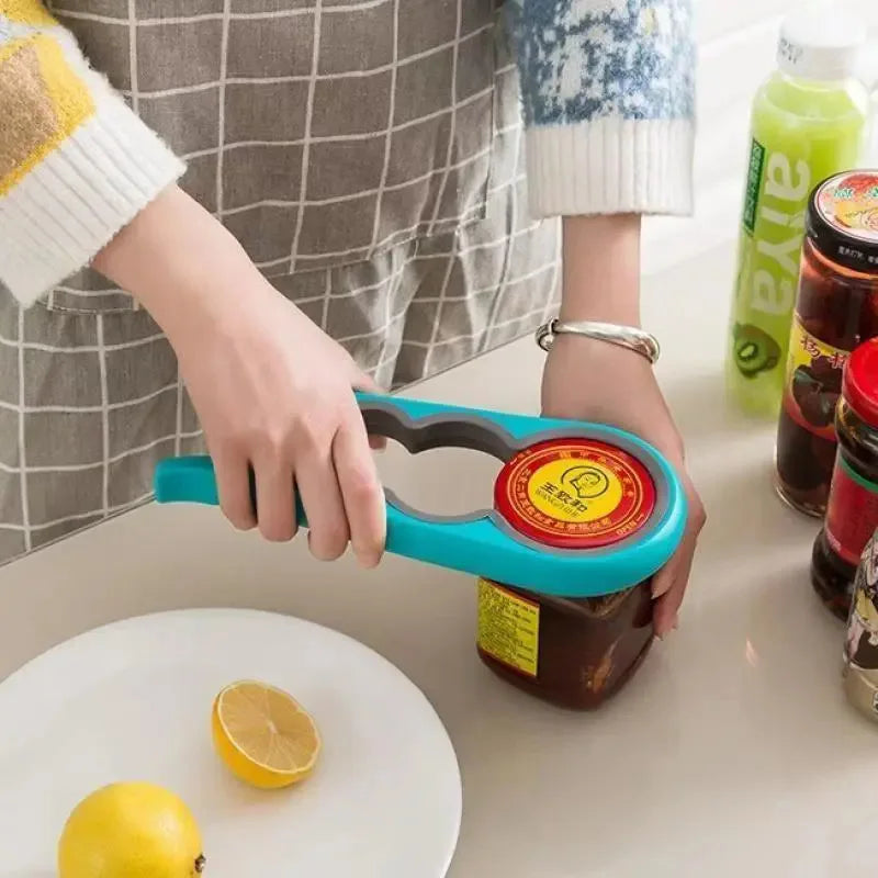 4-in-1 Anti-Slip Jar & Bottle Opener – Labor-Saving Kitchen Tool Jar & Bottle Opener Babs