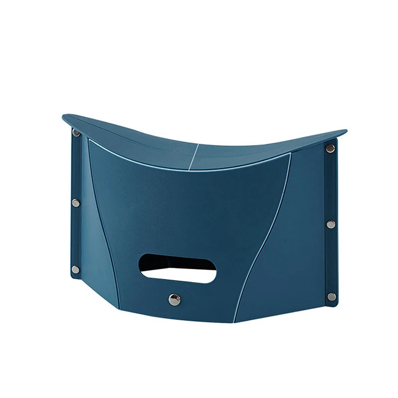 Portable Folding Stool – Plastic Camping & Storage Chair Folding Camping Stool Babs green