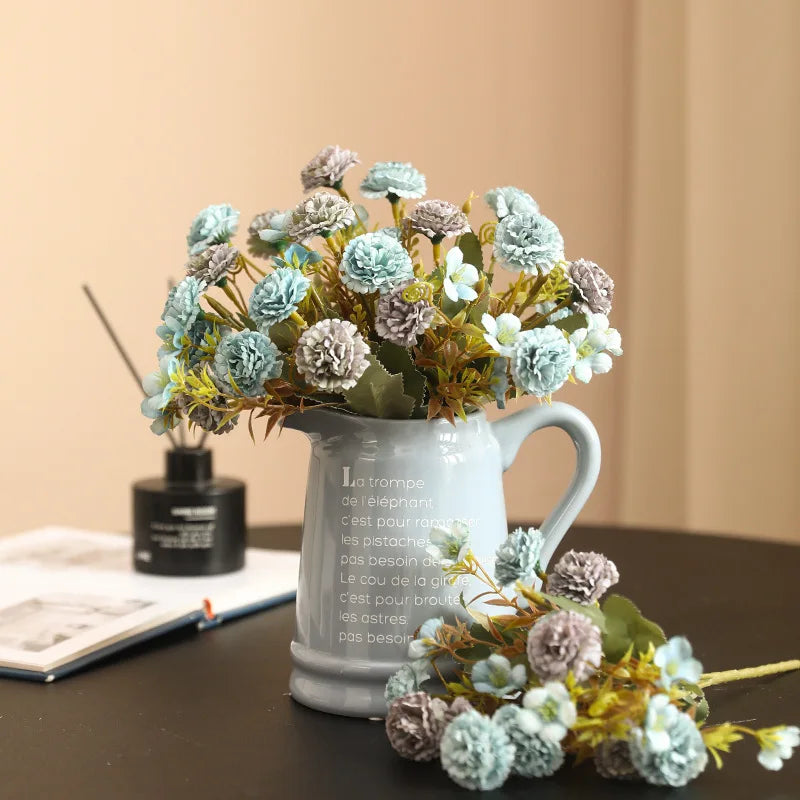 Artificial Silk Carnation Flowers for Weddings & Home Decor Artificial Silk Flowers Babs
