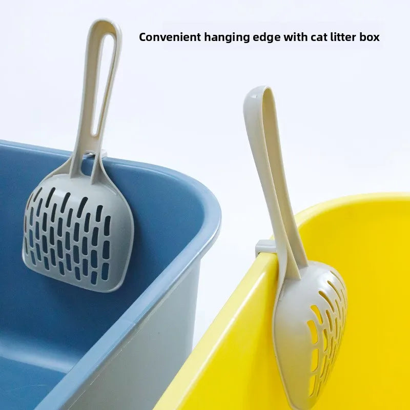 3-Pack Cat Litter Scoop Set – Durable Mesh Plastic Kitty Shovel Cat Litter Scoop Babs