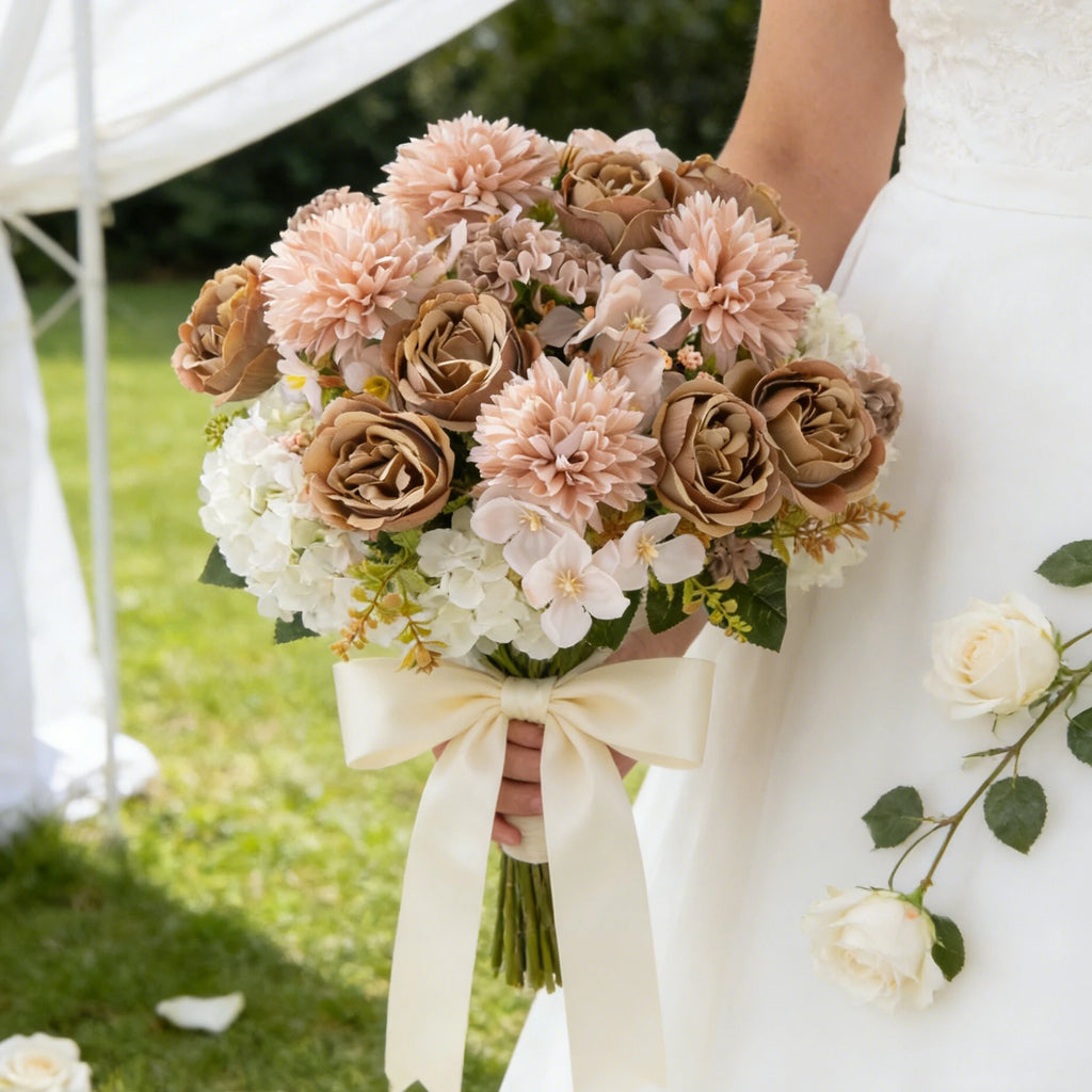 Silk Peony Artificial Flowers – Wedding & Home Décor Artificial Silk Flowers Babs