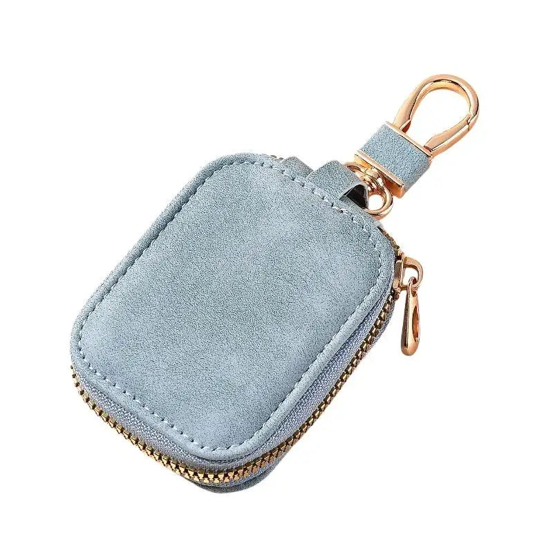 PU Leather Key Pouch with Zipper & Carabiner | eelhoe Key Pouch Babs