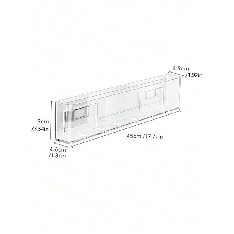 Acrylic Wall Mounted Book & Magazine Display Rack Wall Mounted Book Rack Babs