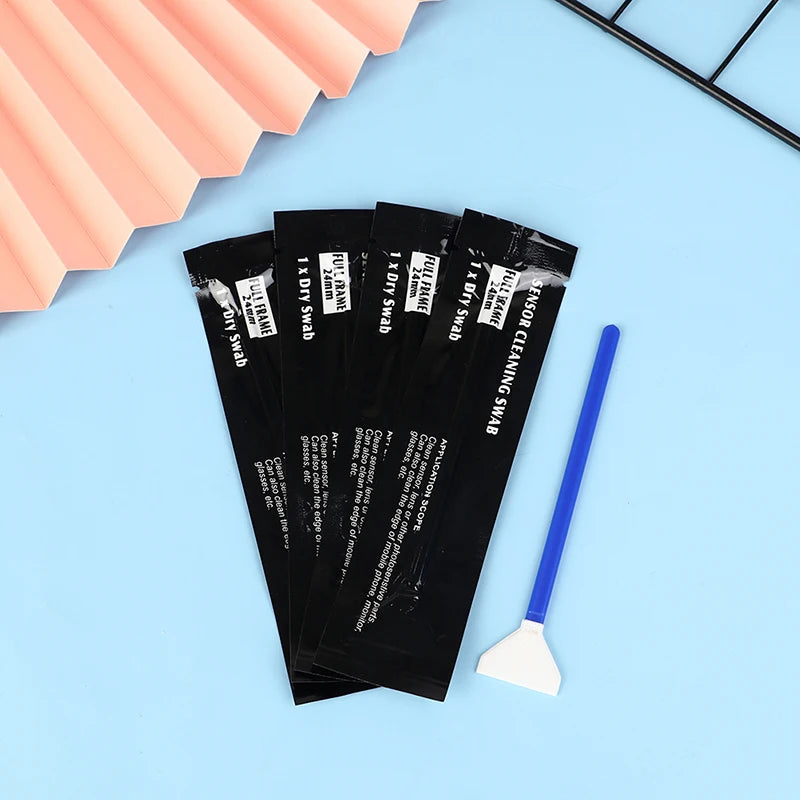 5-Pack Camera Sensor Cleaning Swabs Kit 12mm & 24mm APS-C Camera Cleaning Swabs Babs
