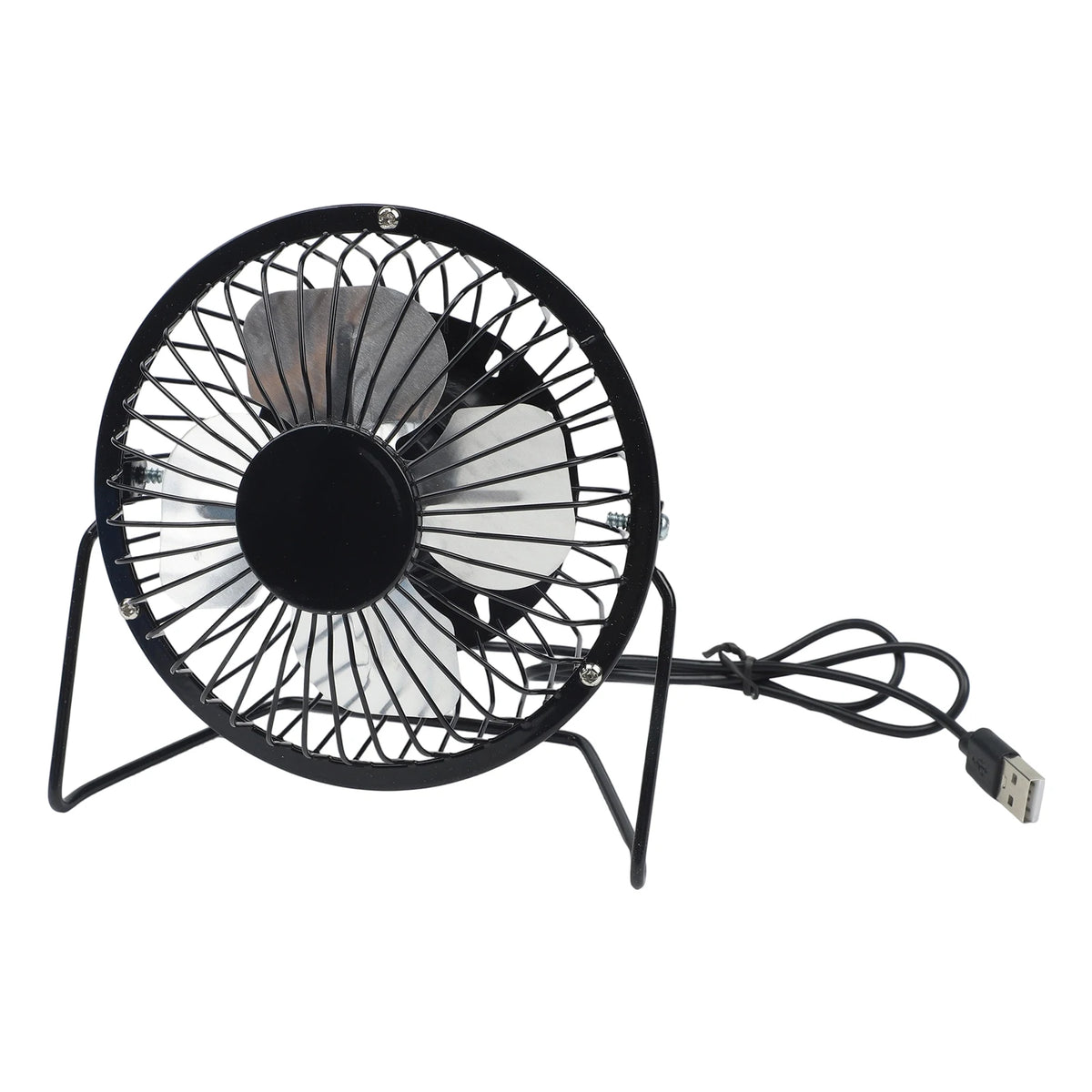 LEENKEA 4" Mini USB Desk Fan – 360° Rotation, Portable Mini USB Desk Fan Babs