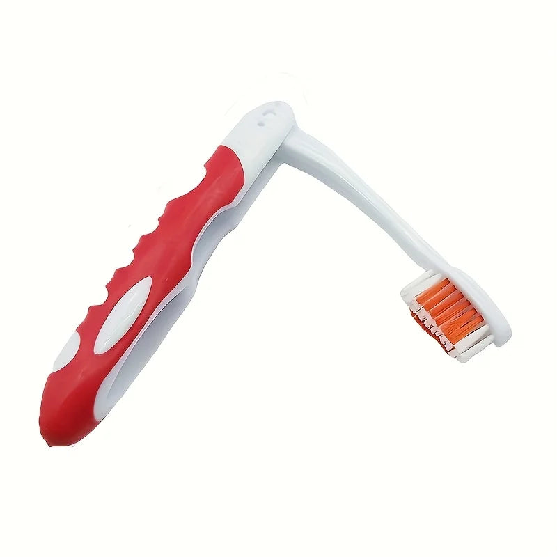 Manual Folding Travel Toothbrush – Full Head, Medium Bristles Travel Toothbrush Babs 1 pc 3