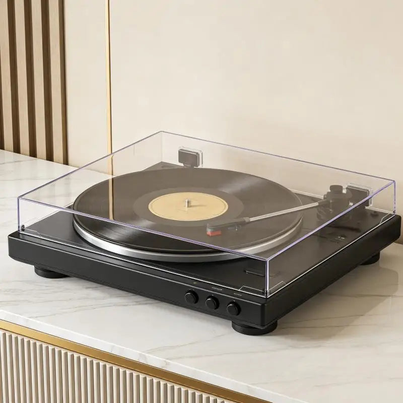 Acrylic Dust Cover for AT-LP120XUSB – Clear Turntable Protection Turntable Dust Cover Babs