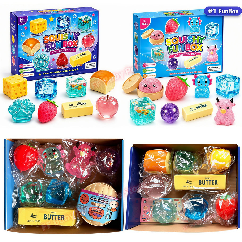 8-Pack Maltose Squishy Blind Box – Slow Rising Fidget Toys Squishy Fidget Toy Babs