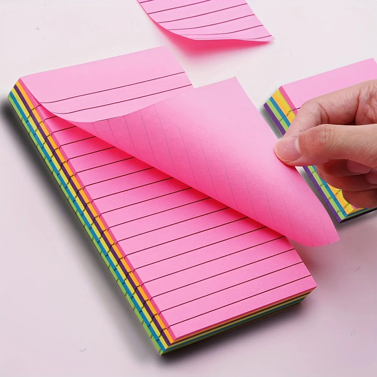 Colorful Thick Tearable Memo Book – 4 Colors Notepad Tearable Memo Notepad Babs