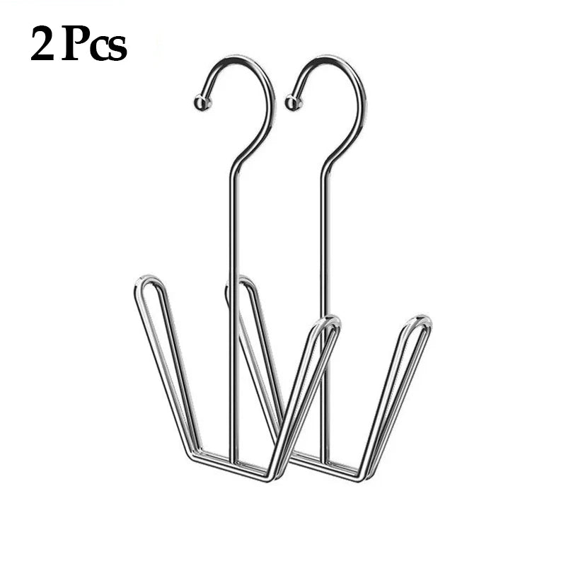Stainless Steel Hanging Shoe Rack – Double Hook Drying Rack Shoe Drying Rack Babs 2Pcs