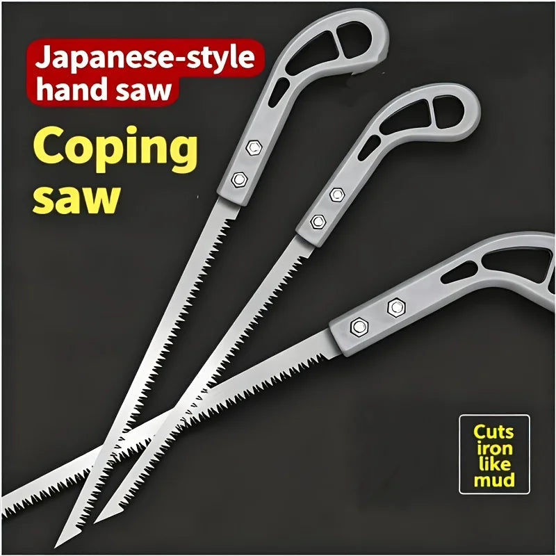 3-Piece Japanese-Style Hand Saw Set – Garden & Wood Cutting Garden Hand Saw Babs