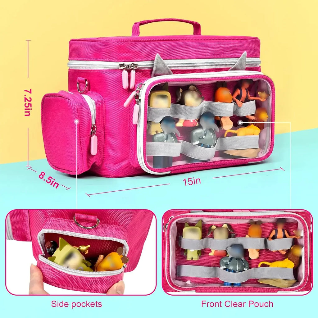 Paiyule Carrying Case Bag for Toniebox & Tonies Figures Toy Storage Bag Babs