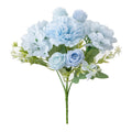 Silk Artificial Carnation Rose Bouquet – Wedding & Home Decor Artificial Flower Bouquet Babs color 4 1pc