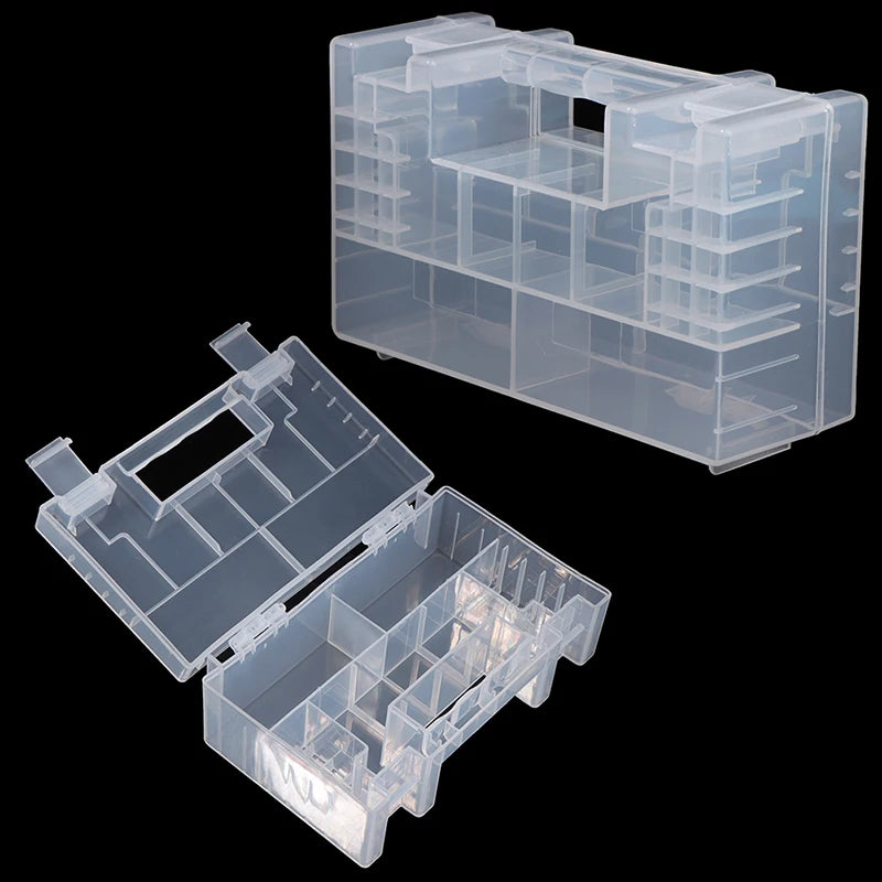 Battery Storage Case – Holds 20×AA & 14×AAA | Clear Organizer Battery Storage Case Babs