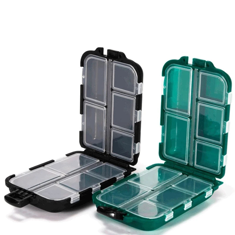 10-Compartment Pill Box – Moisture-Proof Travel Organizer Pill Organizer Babs