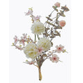 Silk Rose Artificial Flowers | Wedding & Home Décor Bouquet Artificial Silk Flowers Babs Beige 3PCS