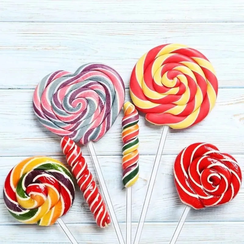100Pcs Clear Acrylic Lollipop & Cake Pop Sticks – Reusable Cake Pop Sticks Babs