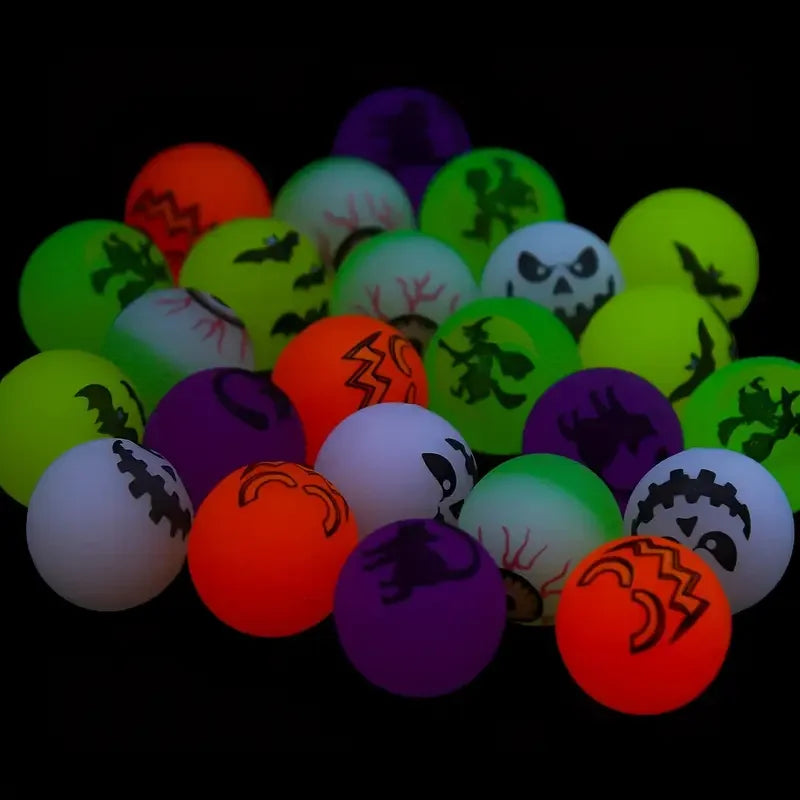 Halloween Glow in the Dark Bouncy Balls – 20/40 Pc Party Favors Halloween Party Favors Babs