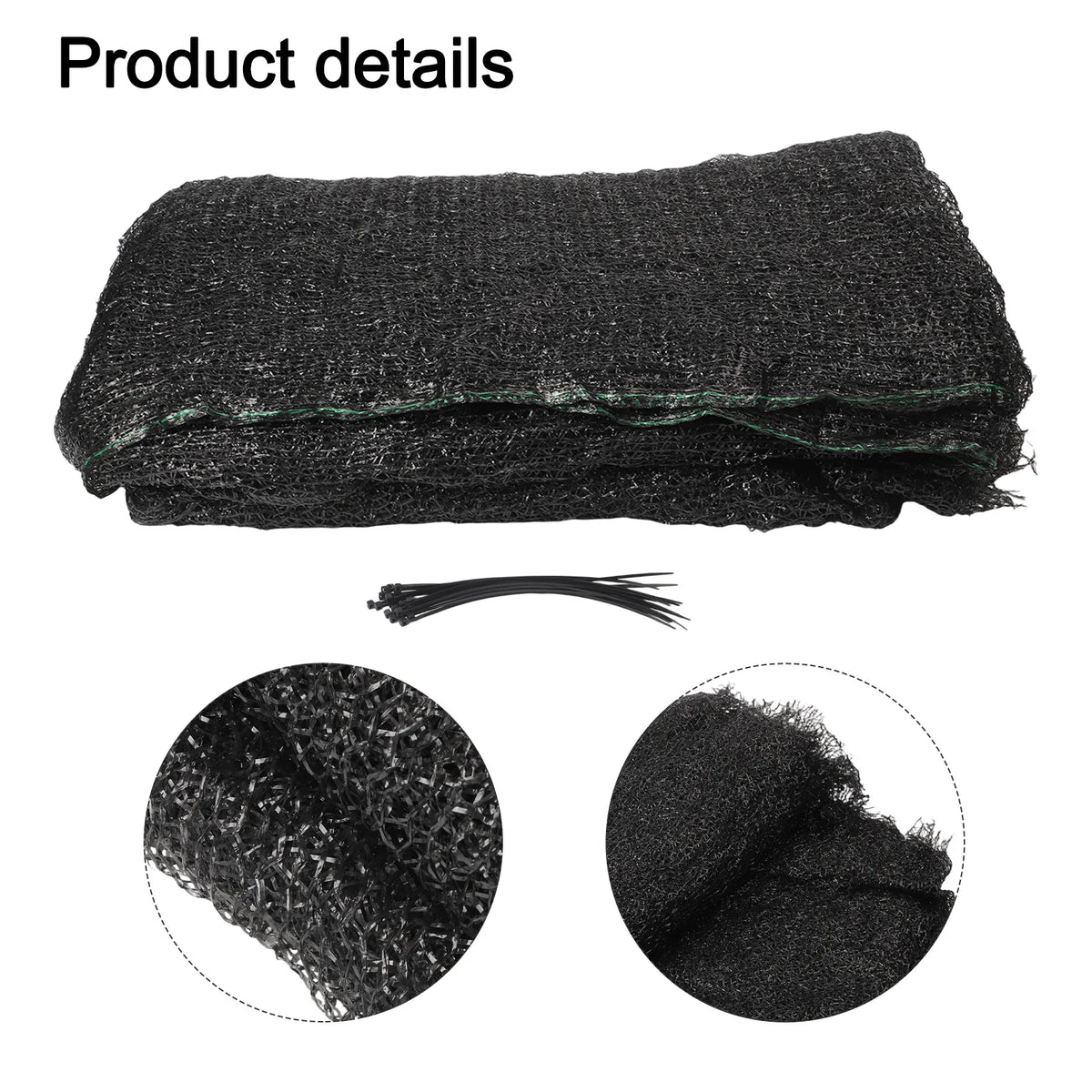 50% Shade Cloth HDPE Net Tarp – Garden, Greenhouse & Patio Garden Shade Cloth Babs