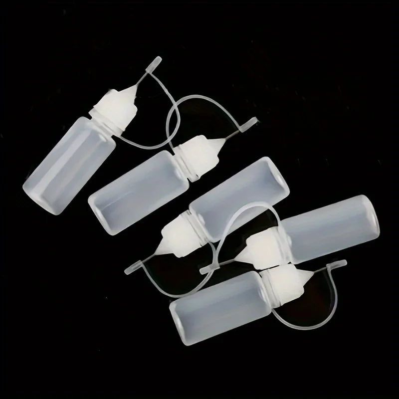 10pcs 10ml Needle Tip Squeeze Bottles – Glue Applicator Set Glue Applicator Bottles Babs