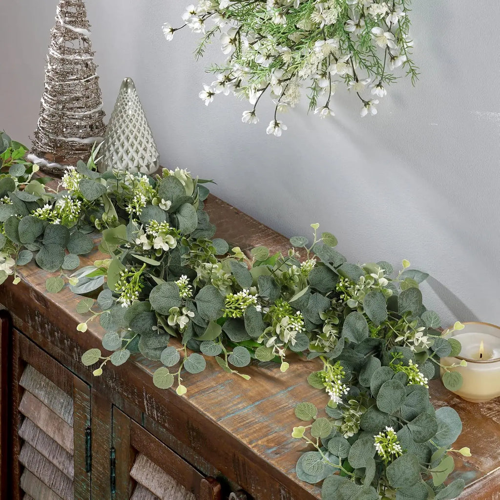 Artificial Greenery Vine Wall Hanging Decor – 1/3 Pcs Set Artificial Vine Decor Babs