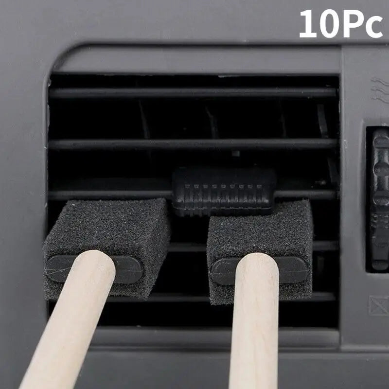 10-Pc Car AC Vent & Grille Cleaning Brush Set | Auto Detailing Auto Detailing Brush Babs 10pcs