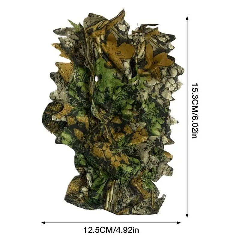 3D Camo Leaf Gloves – Non-Slip Hunting & Paintball Gloves Camo Hunting Gloves Babs
