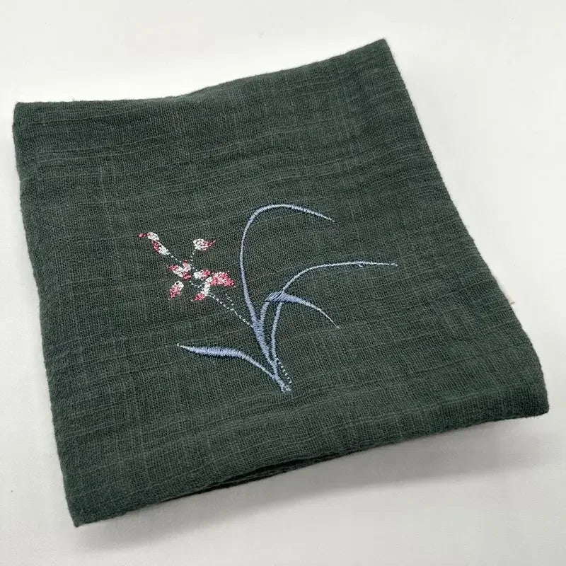 Double Layer Cotton Tea Towel – Super Absorbent Tea Cloth Cotton Tea Towel Babs B 28X28CM 1PC
