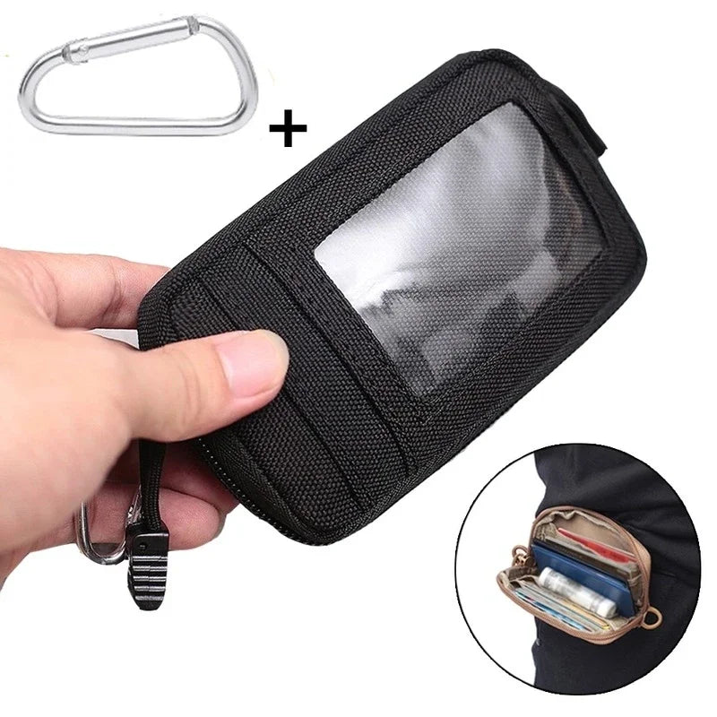 Tactical Waterproof Wallet Card Key Holder Waist Bag Tactical Waist Wallet Babs
