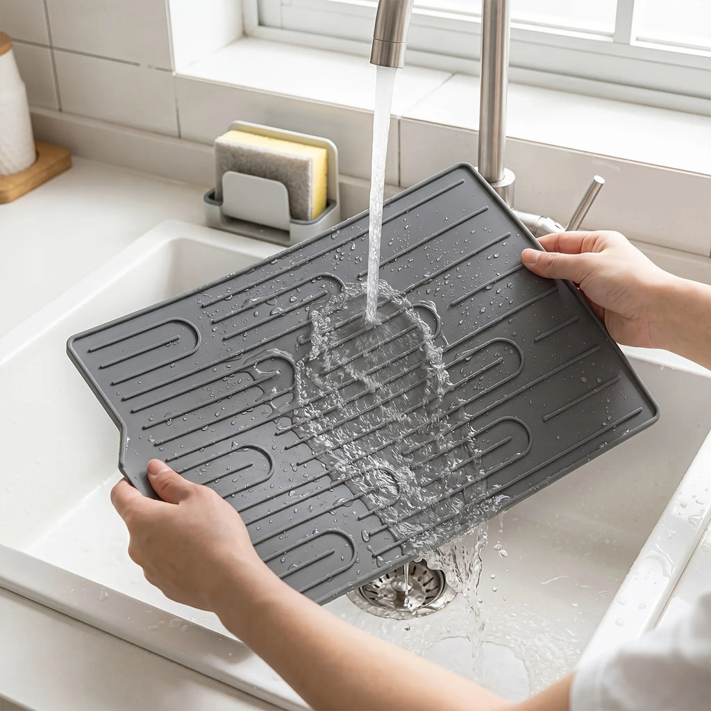 Silicone Dish Drying Mat – Heat-Resistant & Non-Slip Dish Drying Mat Babs