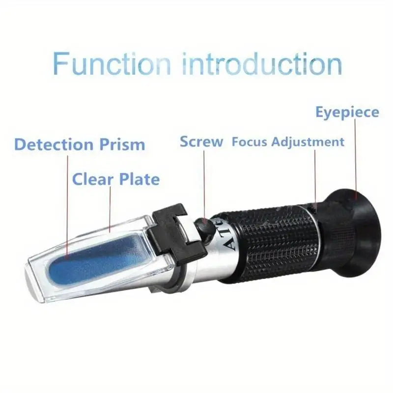 Handheld Refractometer – Antifreeze & Sugar Analyzer Handheld Refractometer Babs