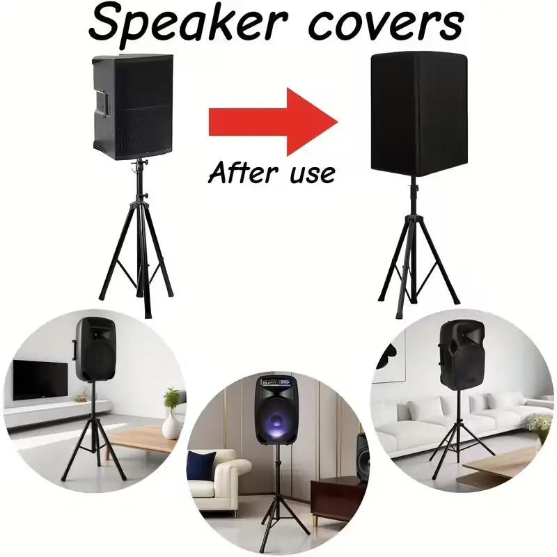 HUXUAN 210D Oxford Speaker Cover – Waterproof & Dustproof Speaker Cover Babs