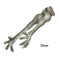 Bird Claw Ice Tongs – Stainless Steel Bar Serving Clip Bar Ice Tongs Babs Silver