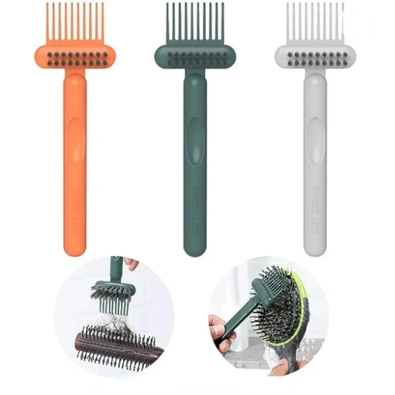 2-in-1 Comb Cleaning Brush – Hair & Dust Remover Tool Comb Cleaning Brush Babs