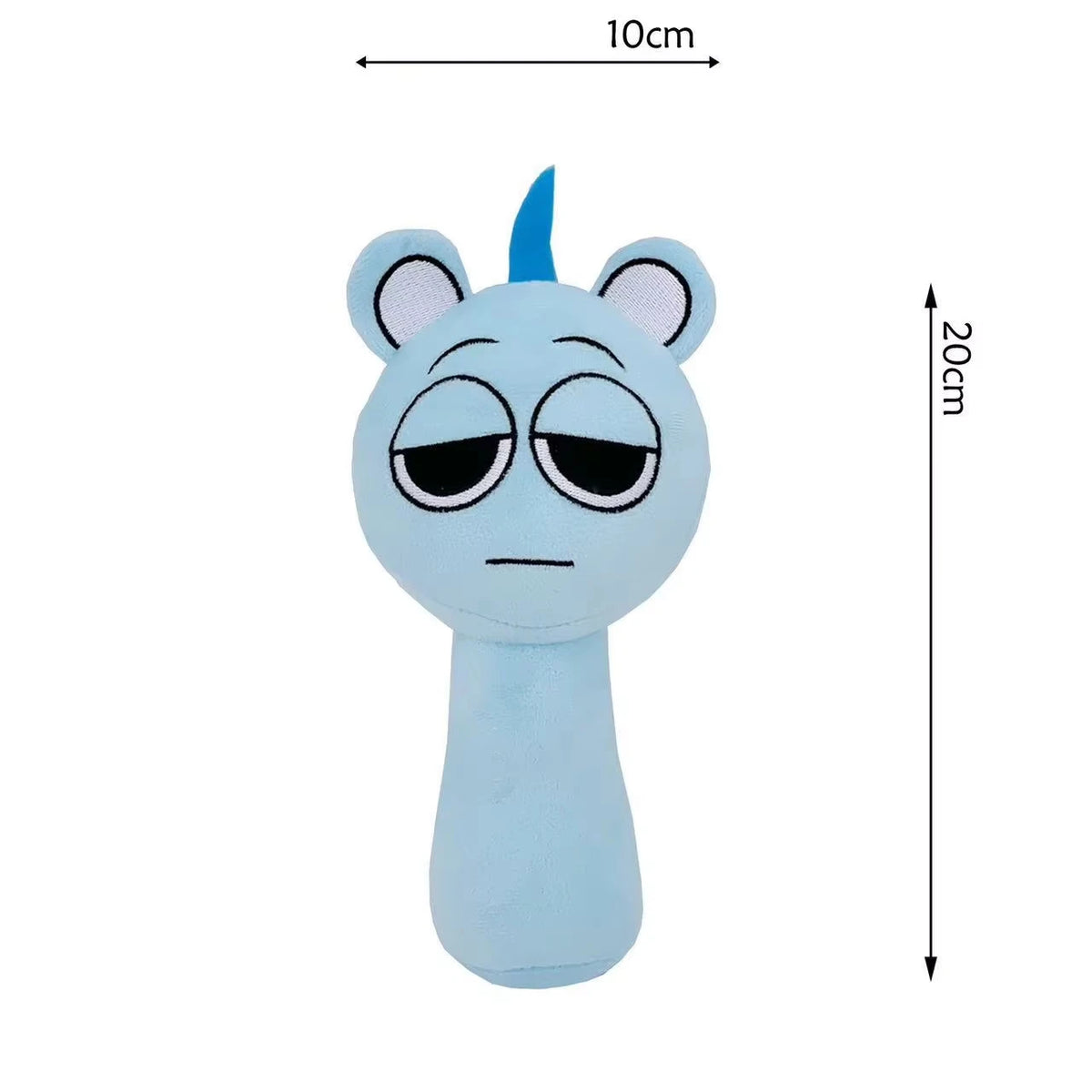 Sprunki Plush Stuffed Doll 20cm – Soft Game Character Toy Stuffed Plush Doll Babs DEEP BLUE