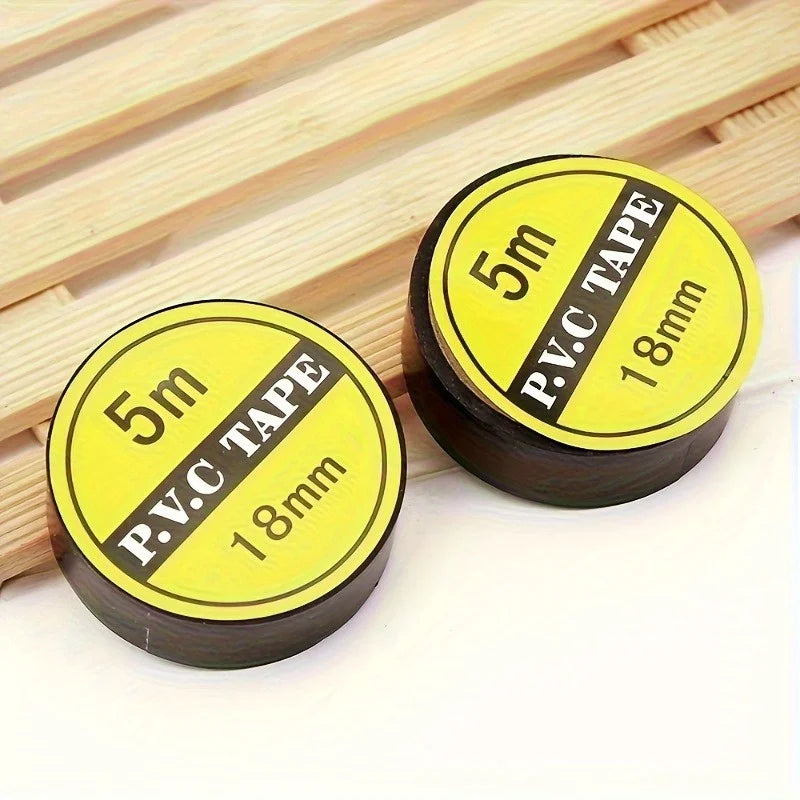 3-Pack High-Temp Black Rubber Electrical Insulating Tape Electrical Insulating Tape Babs
