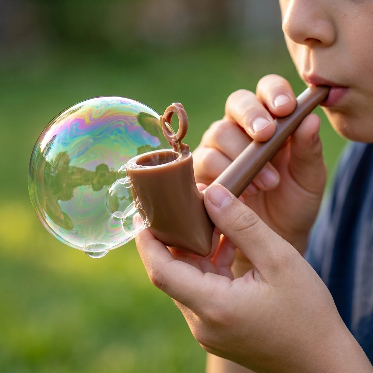 Vintage Wizard Pipe Bubble Maker – Retro Novelty Toy & Gift Novelty Bubble Toy Babs