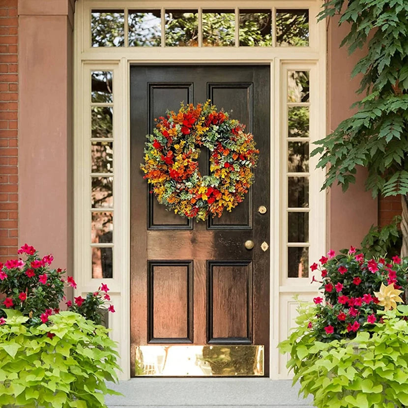 Artificial Eucalyptus Wreath – Wedding & Home Décor, 1 or 2pcs Artificial Wreath Babs