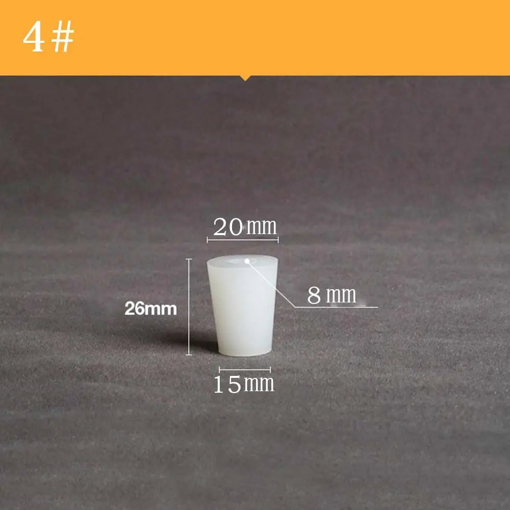 Silicone Conical Bottle Stopper | Fermenter Cover & Tube Plug Silicone Bottle Stopper Babs 4