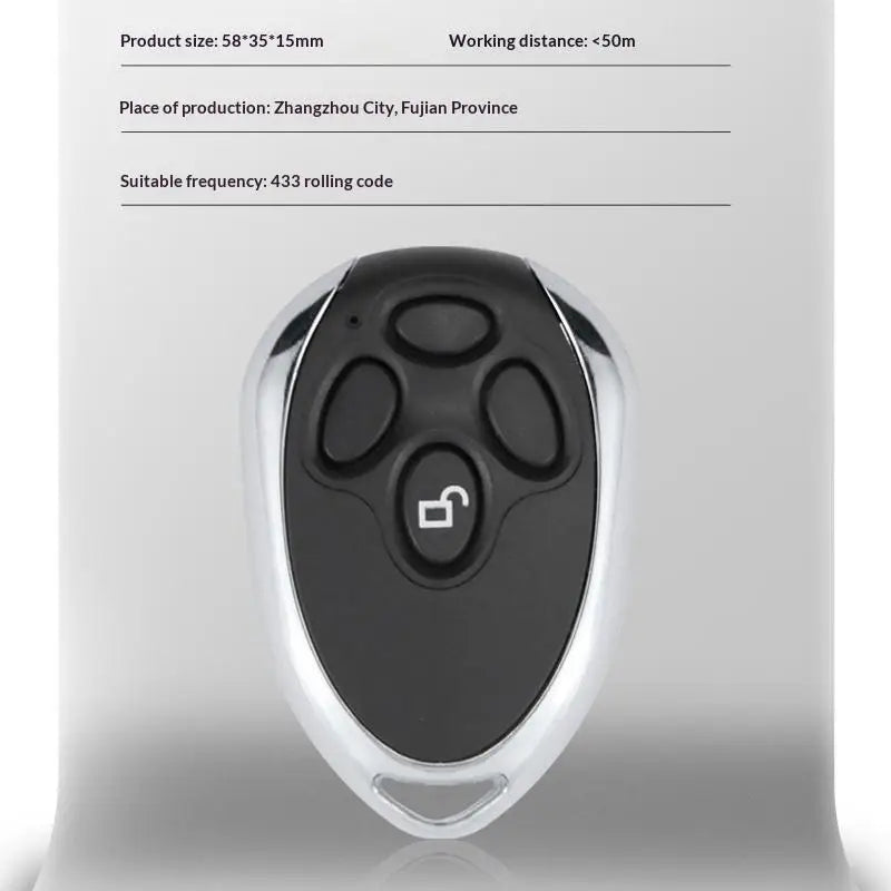 HCS101 4CH 433.92MHz Wireless Remote for Garage & Gate Wireless Remote Controller Babs one size