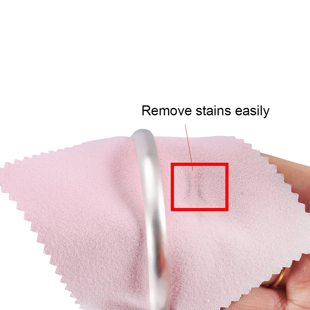50pcs Jewelry Polishing Cloths for Silver, Gold & Platinum Jewelry Polishing Cloth Babs