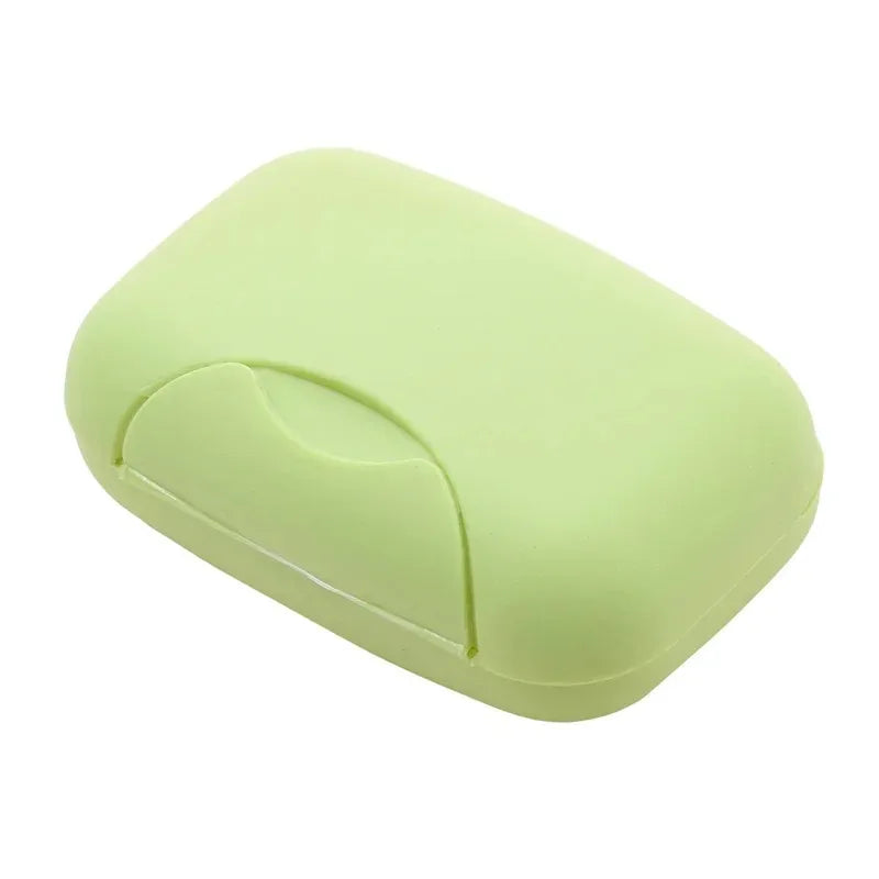 Portable Travel Soap Box with Lid – S/L Candy Color Holder