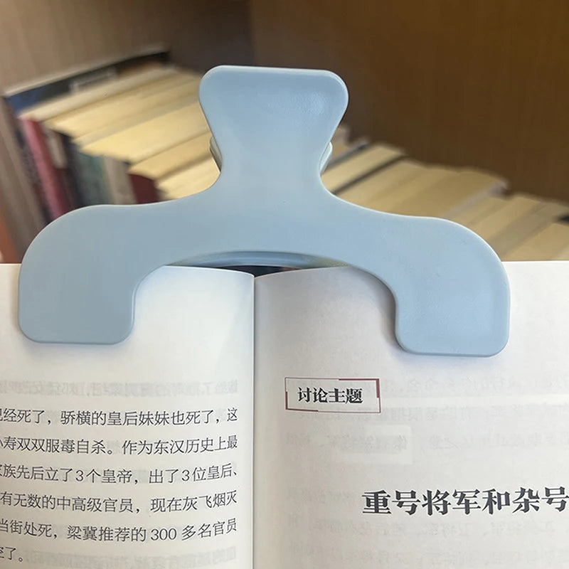 Frosted Transparent Book Page Holder Clip | Kawaii Desk Accessory Book Page Holder Clip Babs A3