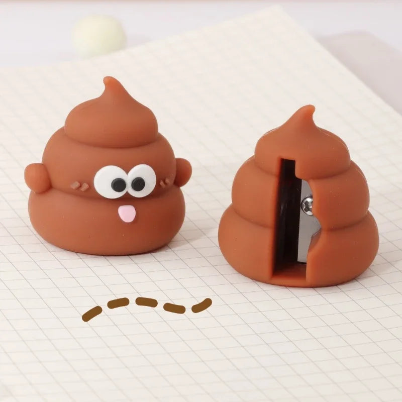 Mini Poop Pencil Sharpener – Cute Kids Novelty Gift Novelty Pencil Sharpener Babs