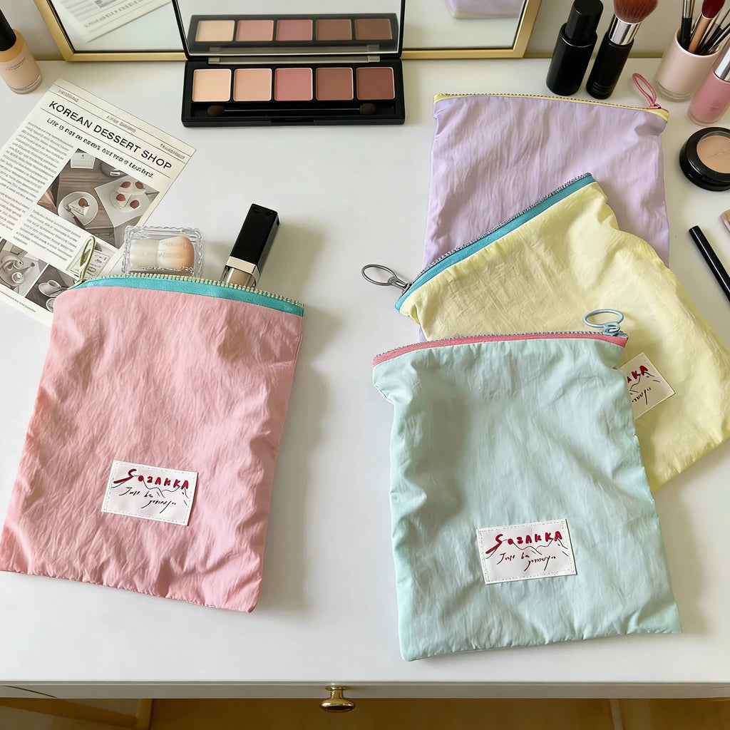 Cute Mini Makeup Bag – Zipper Pouch for Travel & Purse Mini Makeup Bag Babs