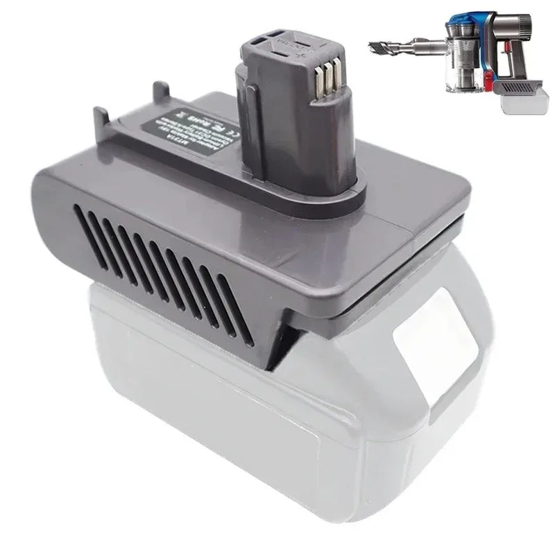 Makita 18V Battery Adapter MT31A for Dyson Type A Vacuum Battery Adapter Babs