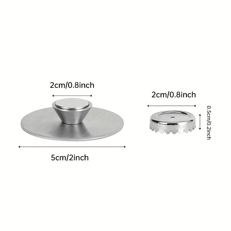 Magnetic Soap Holder – No-Drill Stainless Steel Wall Mount Soap Dish Holder Babs 1pcs