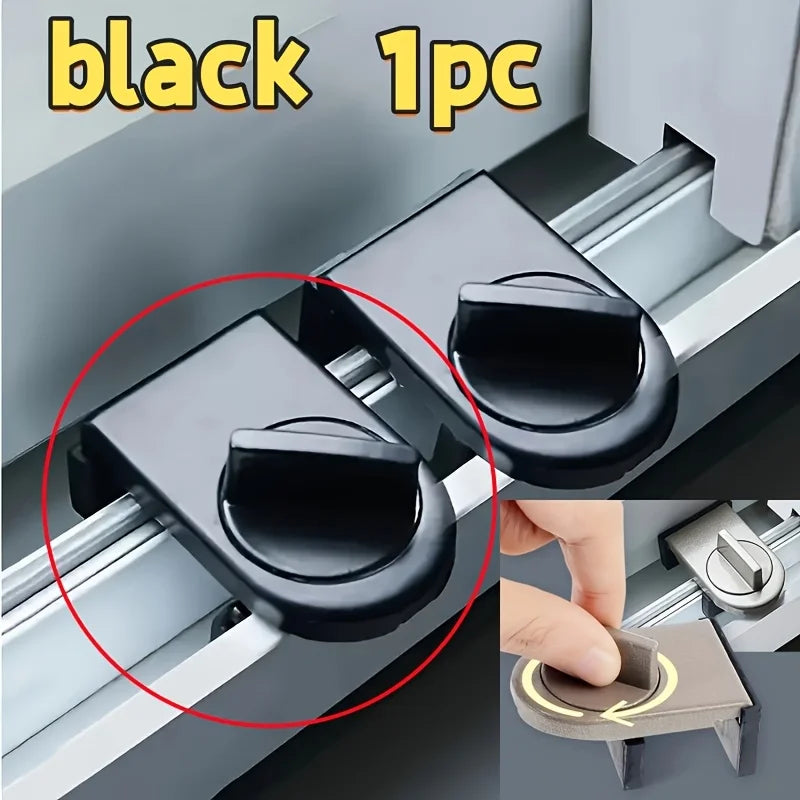 Zinc Alloy Sliding Door & Window Lock – Child & Pet Safety Window Door Lock Babs Default Title